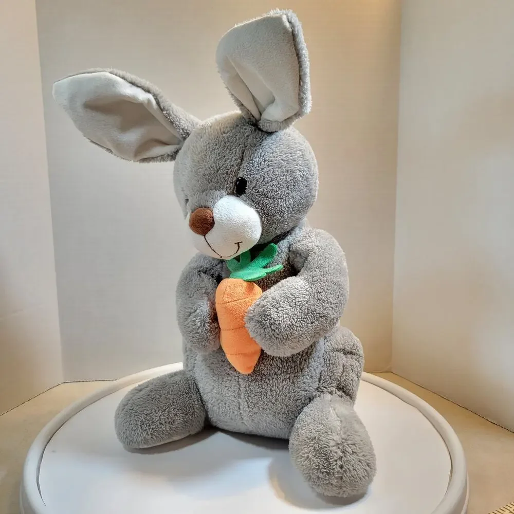 Gray Bunny Rabbit Plush Stuffed Animal 18